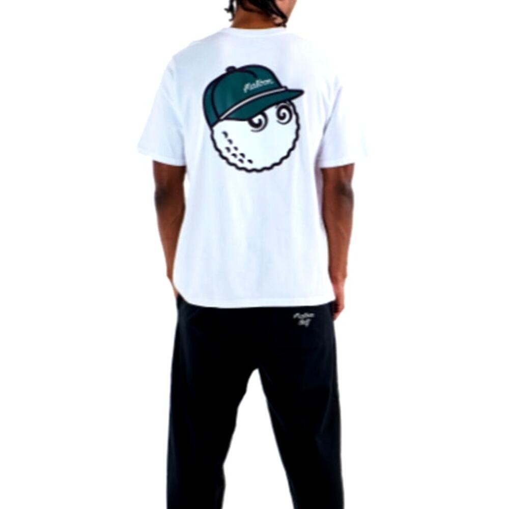Malbon Bermuda Baldwin Tee White Size XXL